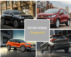 SUVs mais vendidos