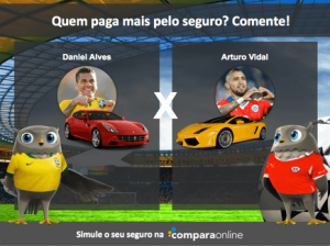 seguro carro jogadores