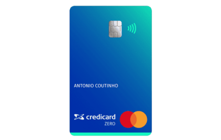 cartão de crédito azul Credicard Zero