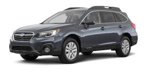 Subaru Outback porta malas grande