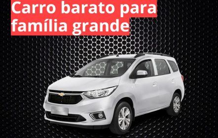 Carros de 7 lugares para famílias grandes