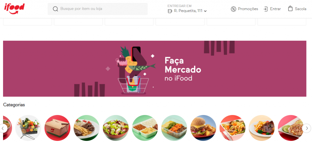 Aplicativo iFood