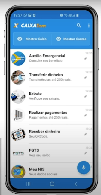 app caixa tem