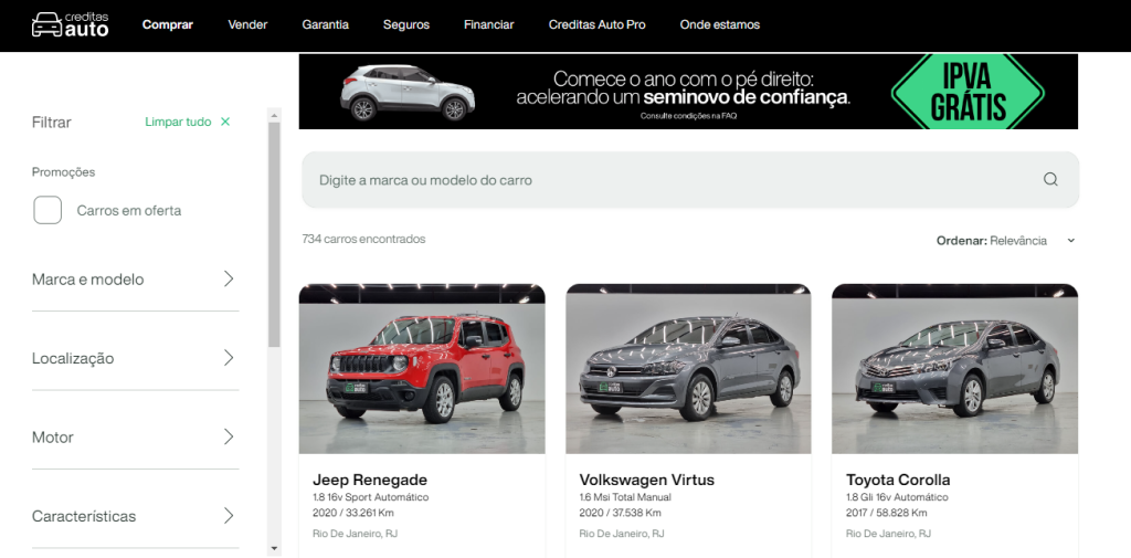 creditas auto é confiavel