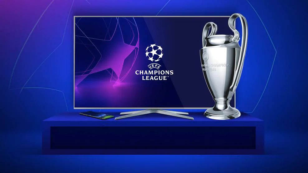 Final da Champions League 2023 televisão transmitindo a partida
