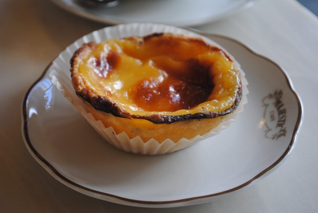 Viagem para Portugal Preço pastel de nata